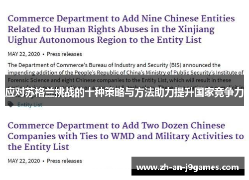 应对苏格兰挑战的十种策略与方法助力提升国家竞争力